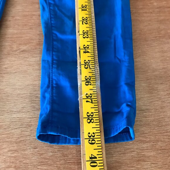 J Brand Super Skinny Jeans Women 32 Blue Mid Rise Pocket Stretch Preppy 17957 - Picture 3 of 14